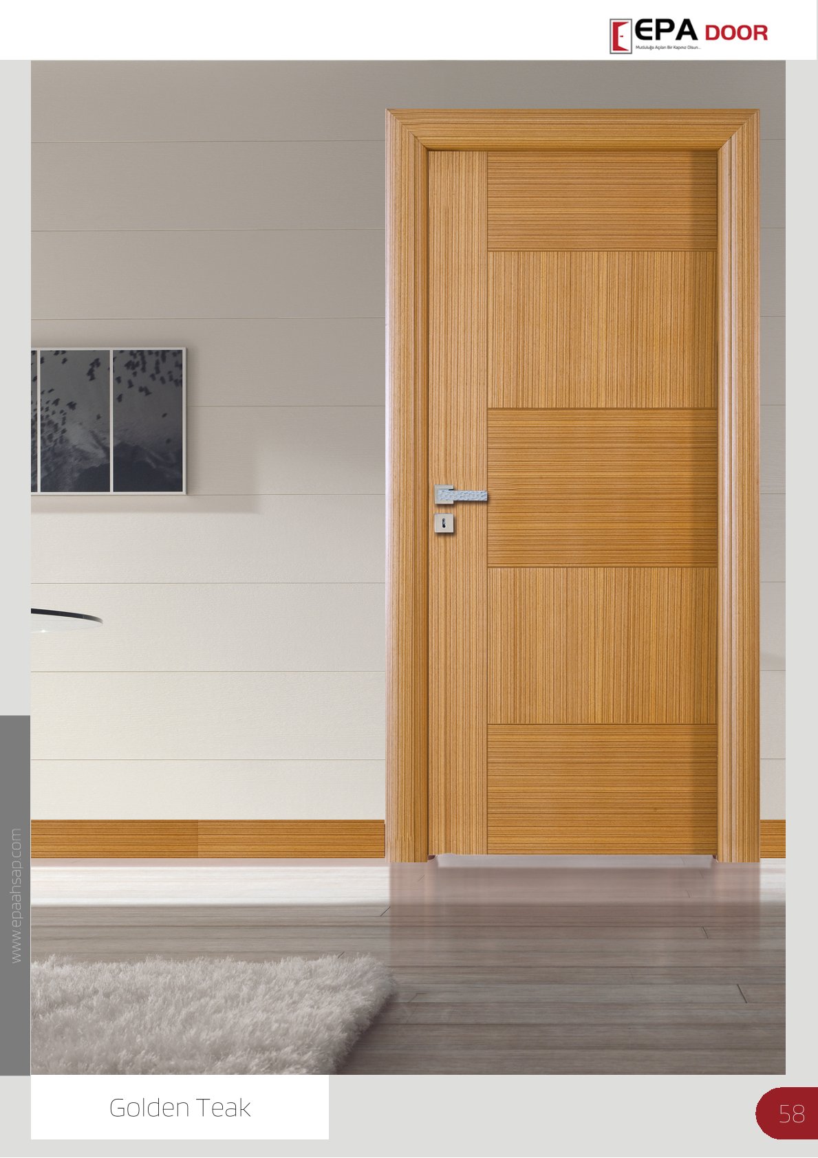 Epa Door Golden Teak